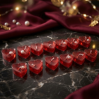 Transparent Heart Gel Tealight Candle