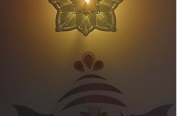 Wall Stick LED Diya
