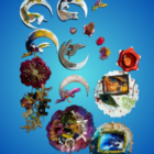 Celestial Resin Art Collection