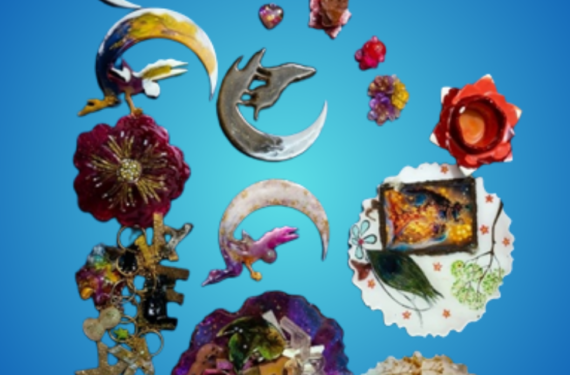 Celestial Resin Art Collection