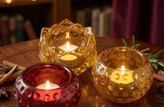 Resin art Home Decors Candle Holder