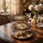 Resin 2 Tier Stand